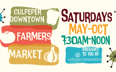 Shop & Discover at the 2024 Culpeper Downtown Farmers Market
